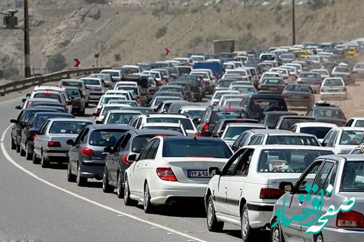 اعلام آخرین وضعیت ترافیک راه‌ها | ترافیک سنگین محورهای چالوس و هراز