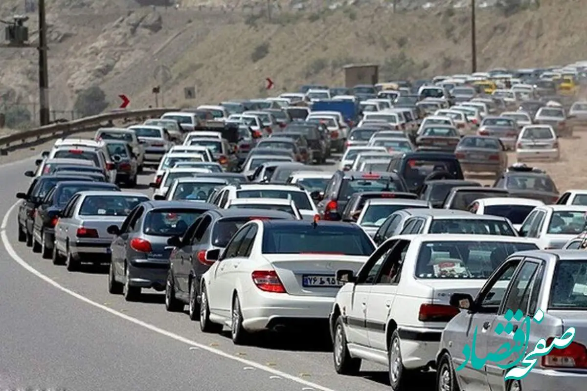 ترافیک سنگین در محورهای هراز و چالوس