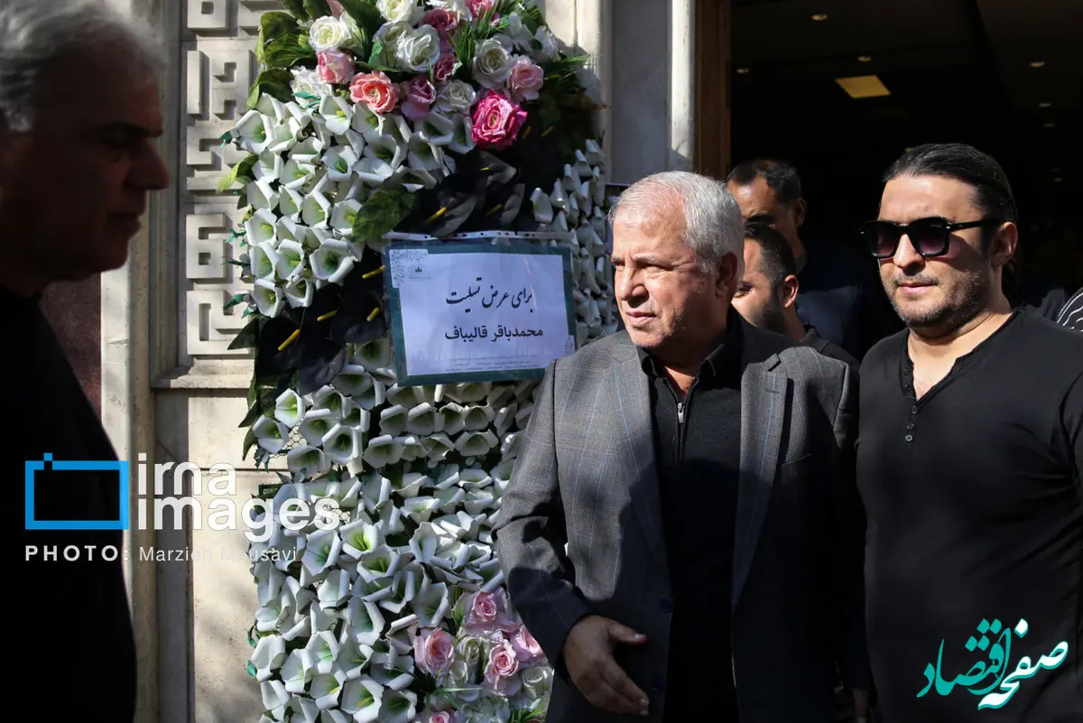 قالبیاف برای خداداد گل فرستاد + عکس