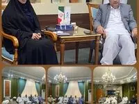 دیدار فرماندار شهرستان قصرقند با مدیرعامل سازمان منطقه آزاد چابهار
