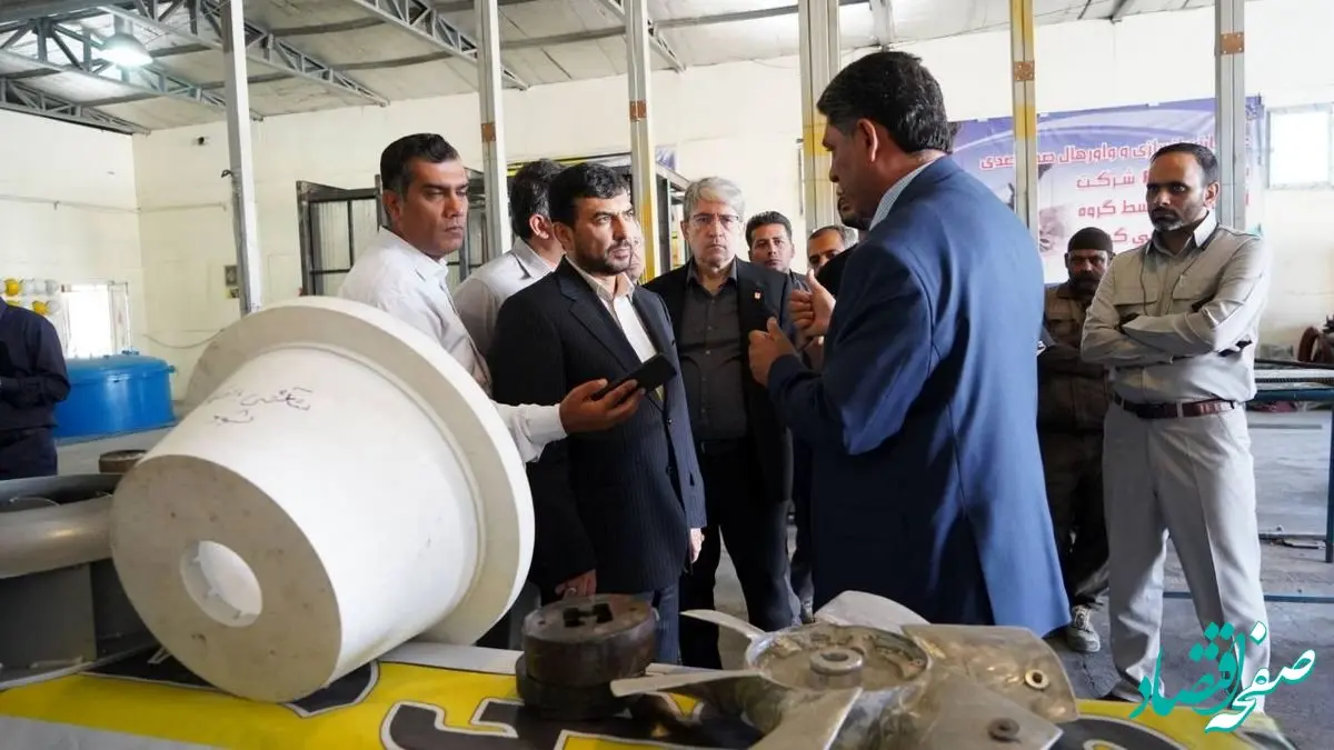 مدیرعامل شرکت ملی صنایع مس ایران از گروه فنی مهندسی کوثران بازدید کرد