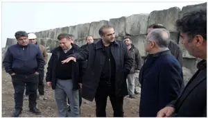 نظارت میدانی مدیرعامل منطقه آزاد انزلی از پروژه‌های عمرانی