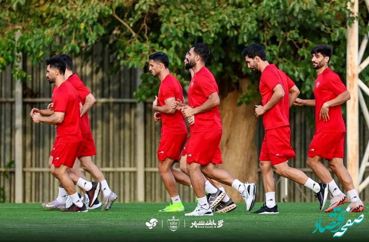 گزارش تمرین یک‌ ساعته پرسپولیس امروز دوشنبه ۲۴ شهریور
