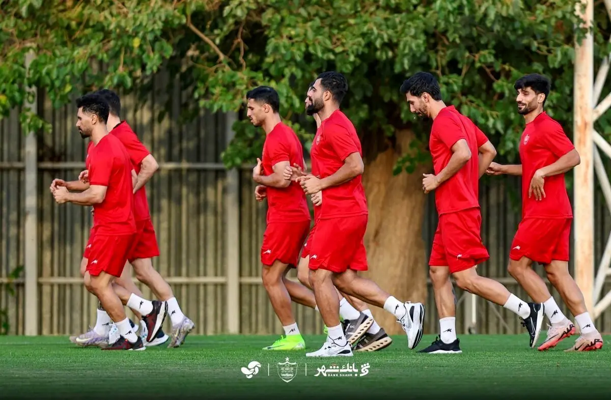گزارش تمرین یک‌ ساعته پرسپولیس امروز دوشنبه ۲۴ شهریور