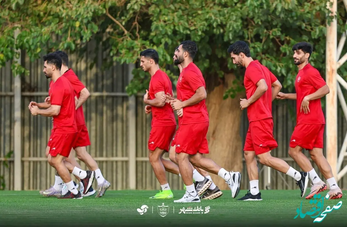گزارش تمرین یک‌ ساعته پرسپولیس امروز دوشنبه ۲۴ شهریور