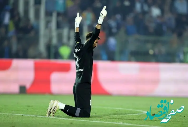 تراکتور به صدر جدول لیگ برتر رسید | بیرانوند بعد از ۹ ماه در میانه میدان شادی کرد