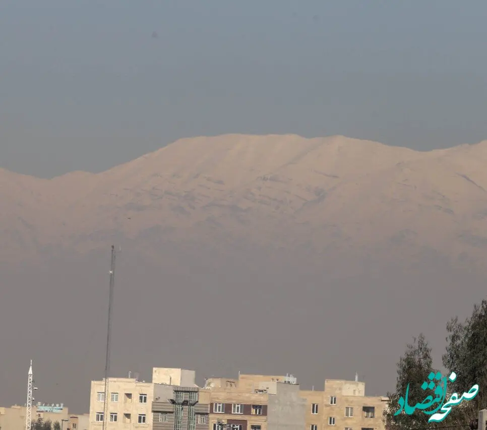 خبر فوری از انباشت آلاینده های جوی تا اواخر هفته در قزوین ادامه دارد