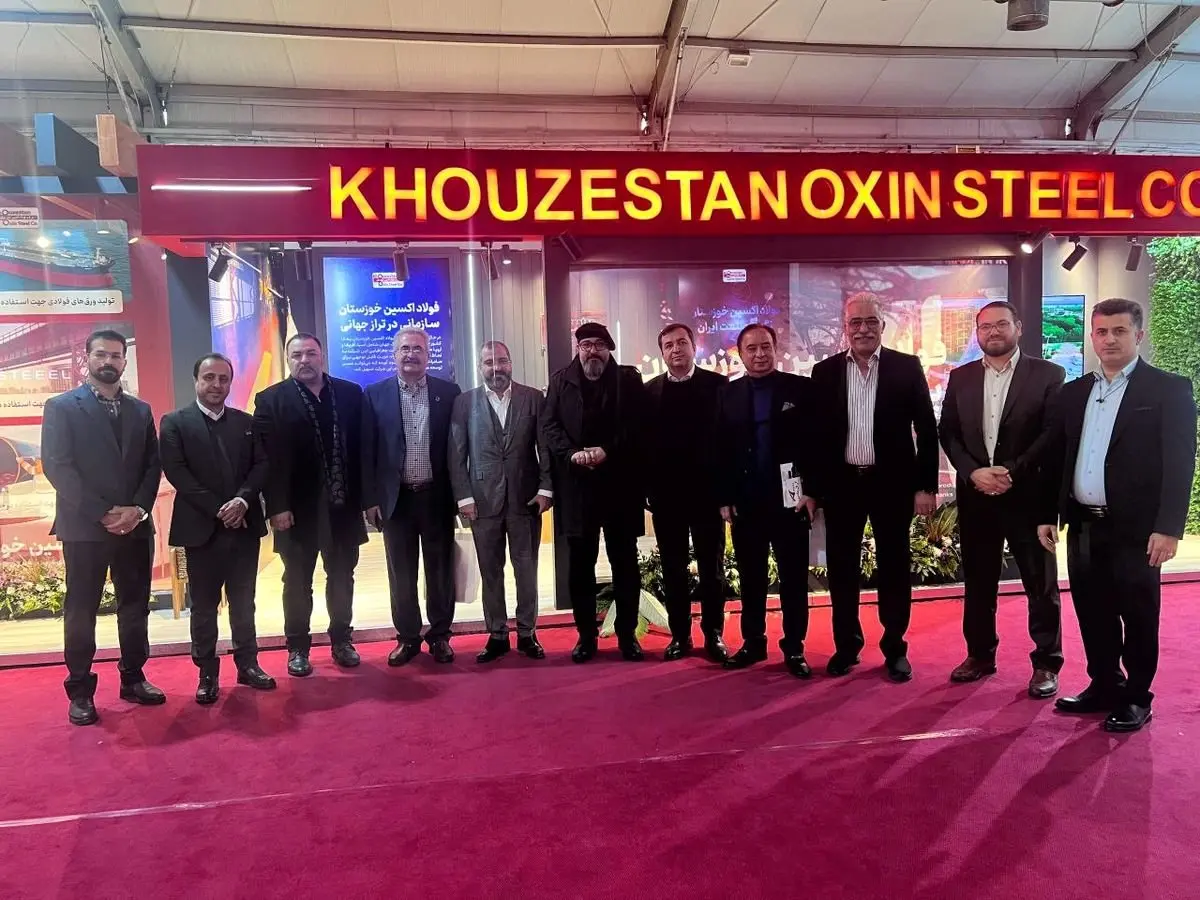 کیفیت محصولات فولاد اکسین خوزستان بالاتر از استانداردهای جهانی است