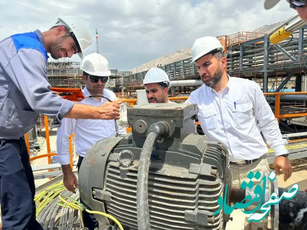 آغاز نخستین free run الکتروموتورهای سایت صدف خلیج‌فارس