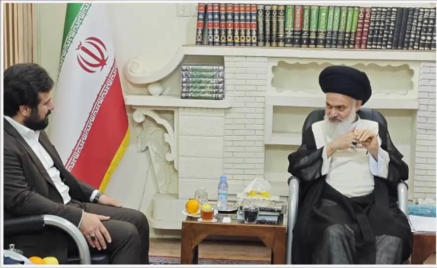 دیدار مدیرعامل پتروشیمی زاگرس با آیت الله حسینی بوشهری