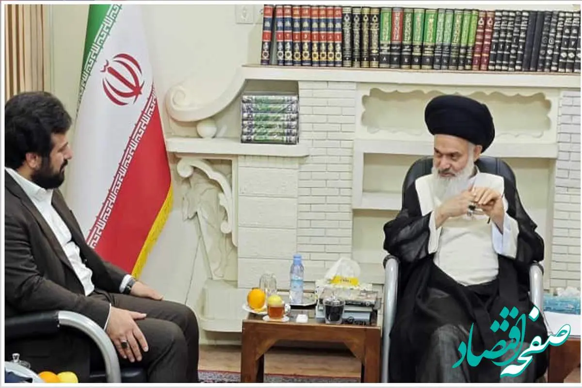 دیدار مدیرعامل پتروشیمی زاگرس با آیت الله حسینی بوشهری