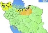 صدور هشدار نارنجی برای این مناطق از کشور