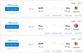 قیمت بلیط هواپیما تهران-نجف، امروز چهارشنبه ۱۲ اردیبهشت ماه ۱۴۰۳