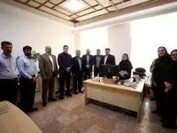 ابلاغ پیام تبریک رحیم سرهنگی به روابط عمومی سازمان منطقه آزاد کیش در 27 اردیبهشت