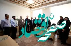 ابلاغ پیام تبریک رحیم سرهنگی به روابط عمومی سازمان منطقه آزاد کیش در 27 اردیبهشت