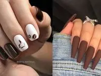 رنگ ناخن سال ۲۰۲۵ / ایده طراحی ناخن زیبا و شیک ترند سال ۲۰۲۵