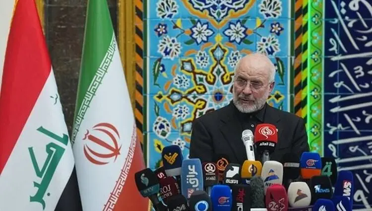 رئیس مجلس: ملت ایران و عراق نگذاشتند سرنوشت‌شان توسط غربی‌ها تعیین شود