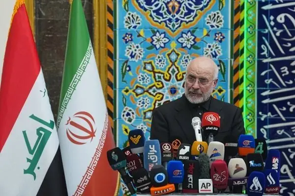 رئیس مجلس: ملت ایران و عراق نگذاشتند سرنوشت‌شان توسط غربی‌ها تعیین شود