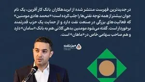 محمدهادی مومنین ابربدهکار بانکی کیست؟ + افشاگری دست های پشت پرده