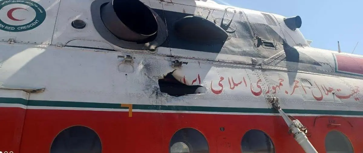 خبر فوری؛ حمله وحشیانه اسرائیل به بالگرد امدادی هلال احمر 