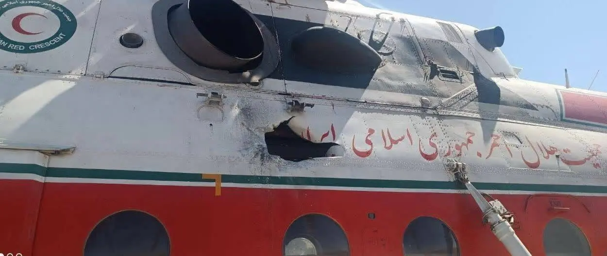 خبر فوری؛ حمله وحشیانه اسرائیل به بالگرد امدادی هلال احمر 