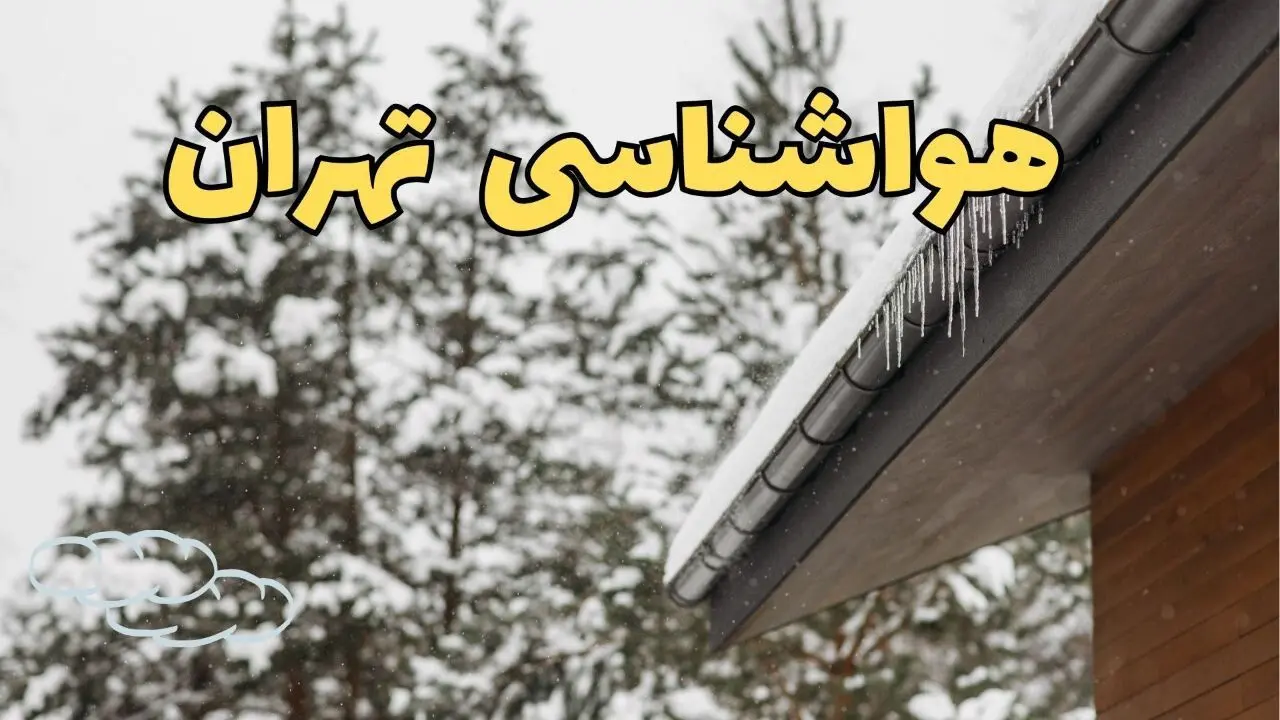 تهرانی ها در این روز از سرما یخ می زنند؛ وزش باد شدید تا جمعه / تهران برفی می شود؟ 