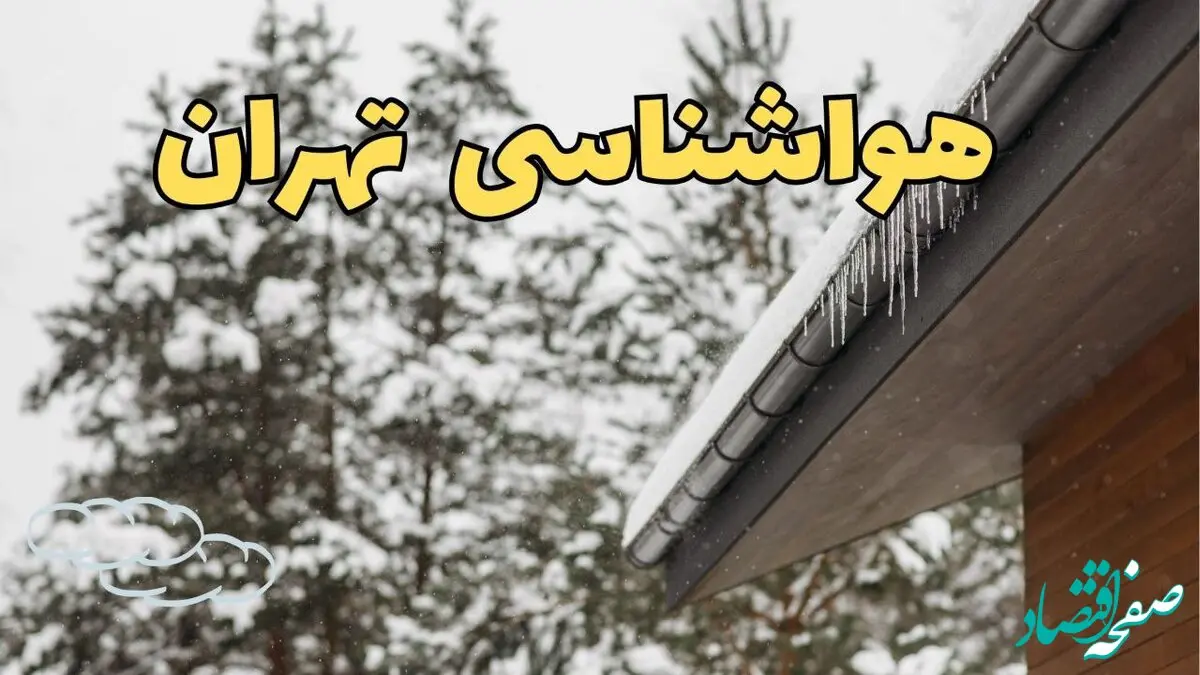 تهرانی ها در این روز از سرما یخ می زنند؛ وزش باد شدید تا جمعه / تهران برفی می شود؟ 
