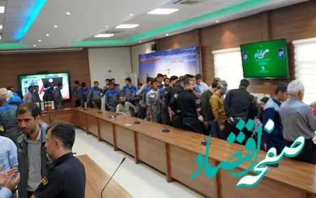 حماسه‌آفرینی کارکنان و کارگران  مجموعه شرکت توسعه آهن و فولاد گل‌گهر