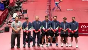 تیم ملی تنیس روی میز ایران اندونزی را شکست داد