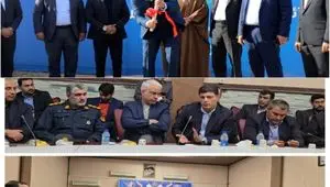 آغاز عملیات اجرایی خط انتقال آب و احداث مخزن آب شهرک طالقانی/ کلنگ‌زنی و رونمایی از پروژه‌های احداث مدرسه و هنرستان در بندرامام