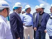 بازدید دبیر شورایعالی مناطق آزاد و مدیرعامل سازمان منطقه آزاد قشم از عملیات اجرایی یکی از بزرگترین پل های جهان در چین