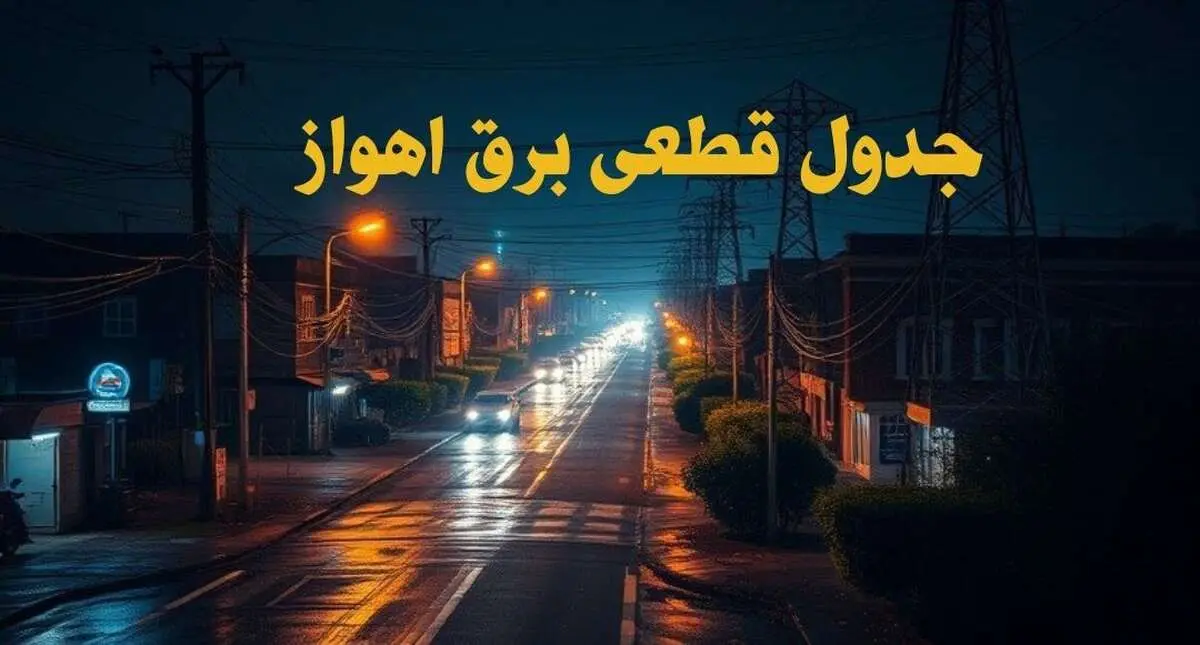 جدول قطعی برق اهواز سه‌ شنبه ۹ بهمن ماه ۱۴۰۳ | زمان خاموشی برق خوزستان ۲۴ ساعت آینده اعلام شد