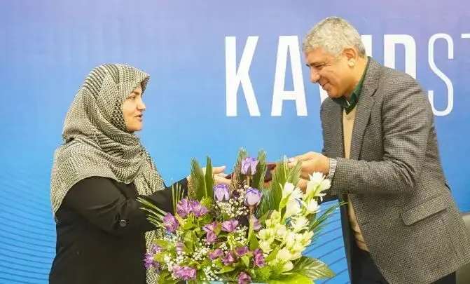 مراسم تودیع معاون سرمایه‌های انسانی فولاد کویر برگزار شد