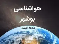 خبر فوری پیش بینی هواشناسی بوشهر فردا | پیش بینی آب و هوا بوشهر فردا ۱۹ بهمن ماه ۱۴۰۳