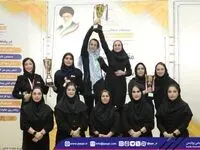 قهرمانی تیم شنای بانوان پتروشیمی پردیس در رقابت‌های منطقه پارس