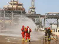 برگزاری مانور سطح یک شرایط اضطراری در پتروشیمی پردیس