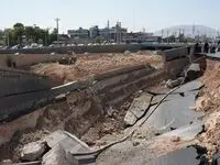 سقوط وحشتناک خانم ۴۴ ساله کاشانی به گودال ۲ متری + جزئیات