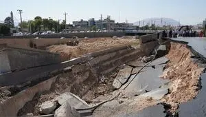 سقوط وحشتناک خانم ۴۴ ساله کاشانی به گودال ۲ متری + جزئیات