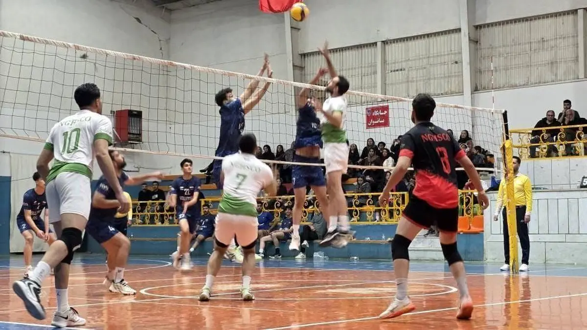 سومین برد تیم والیبال فولاد غدیر نی ریز در لیگ برتر فارس