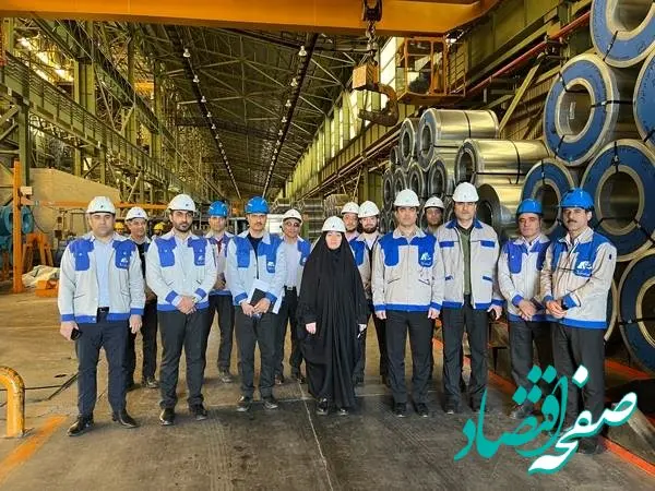 بازدید معاونین محترم شرکت سرمایه گذاری تجاری شستان از فولاد امیرکبیر کاشان
