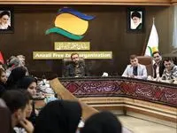 نشست خبری مدیرعامل سازمان منطقه آزاد انزلی با اصحاب رسانه گیلان
