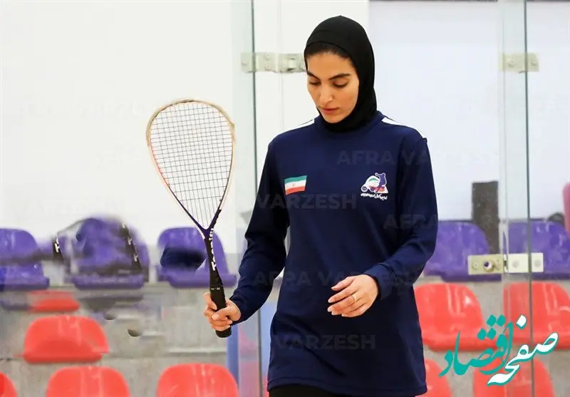 فرشته اقتداری، اولین بانوی اسکواش باز ایران بر سکوی نایب‌قهرمانی رقابت‌های رنکینگ جهانی