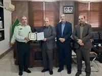 قدردانی مدیرعامل ذوب‌آهن اصفهان از فرماندهی نیروی انتظامی شهرستان لنجان