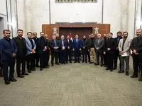 دیدار هیئت رسانه‌ای ایران با محمد شیاع السودانی، نخست وزیر عراق