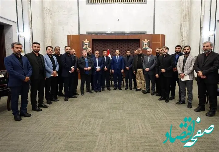 دیدار هیئت رسانه‌ای ایران با محمد شیاع السودانی، نخست وزیر عراق