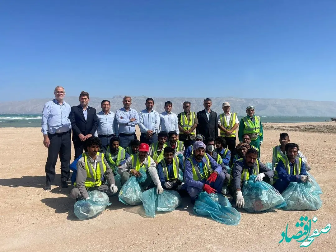 پاکسازی سواحل عسلویه و پارک ملی نایبند توسط مبین انرژی برای پنجمین سال متوالی