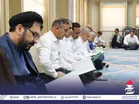مراسم بزرگداشت آیت الله رئیسی و شهدای خدمت در پتروشیمی پردیس