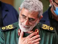 سردار قاآنی: حمایت از ملت فلسطین و مقاومت، عهد ایران است