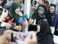 بازدید سخنگوی دولت از یک کارگاه تولیدی پوشاک در منطقه آزاد انزلی