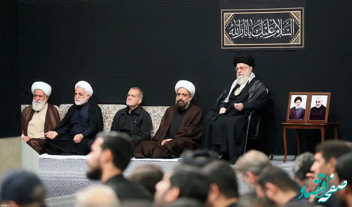 تصویری خیلی باورنکردنی از آیت الله جنتی در بیت رهبری